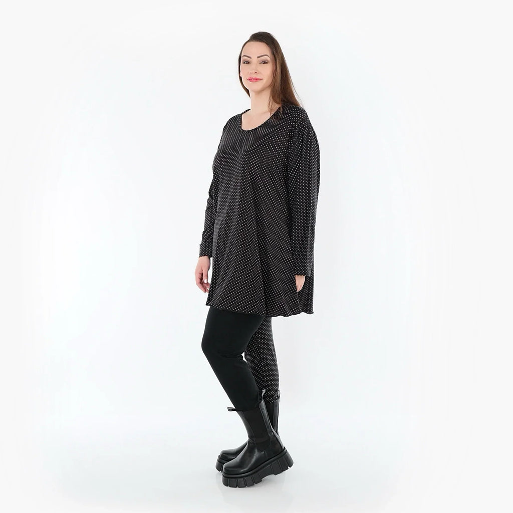 AKH Fashion 1892 Chemise, Noir-Blanc