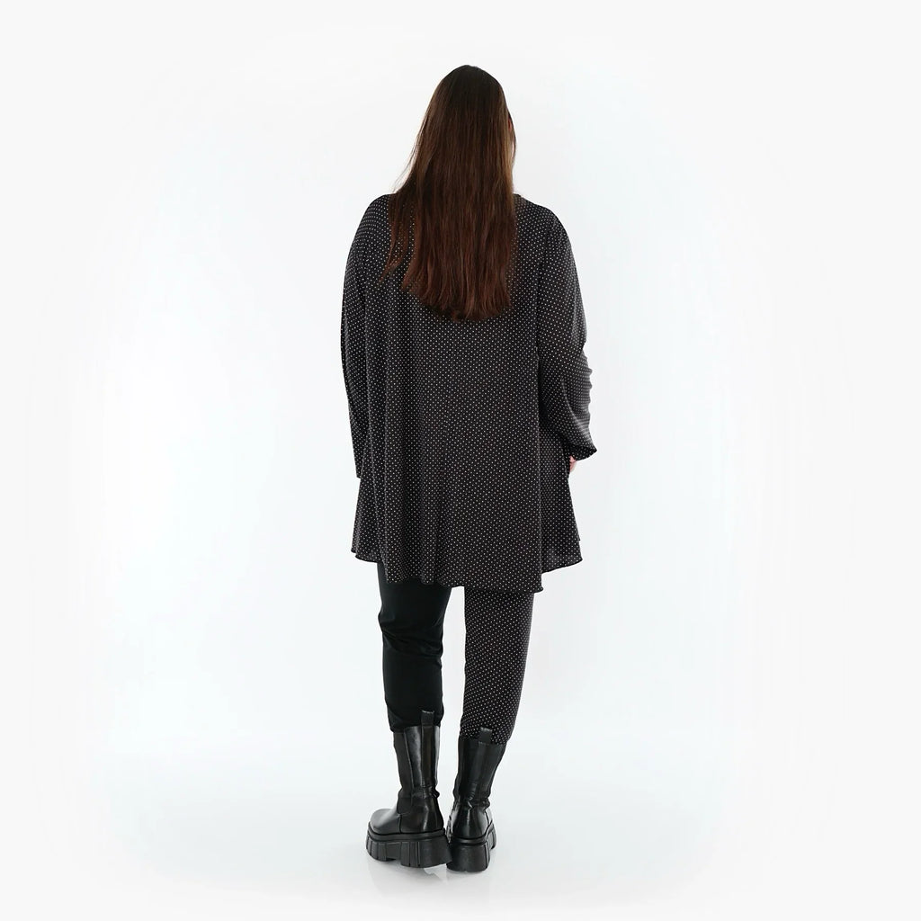 AKH Fashion 1892 Chemise, Noir-Blanc