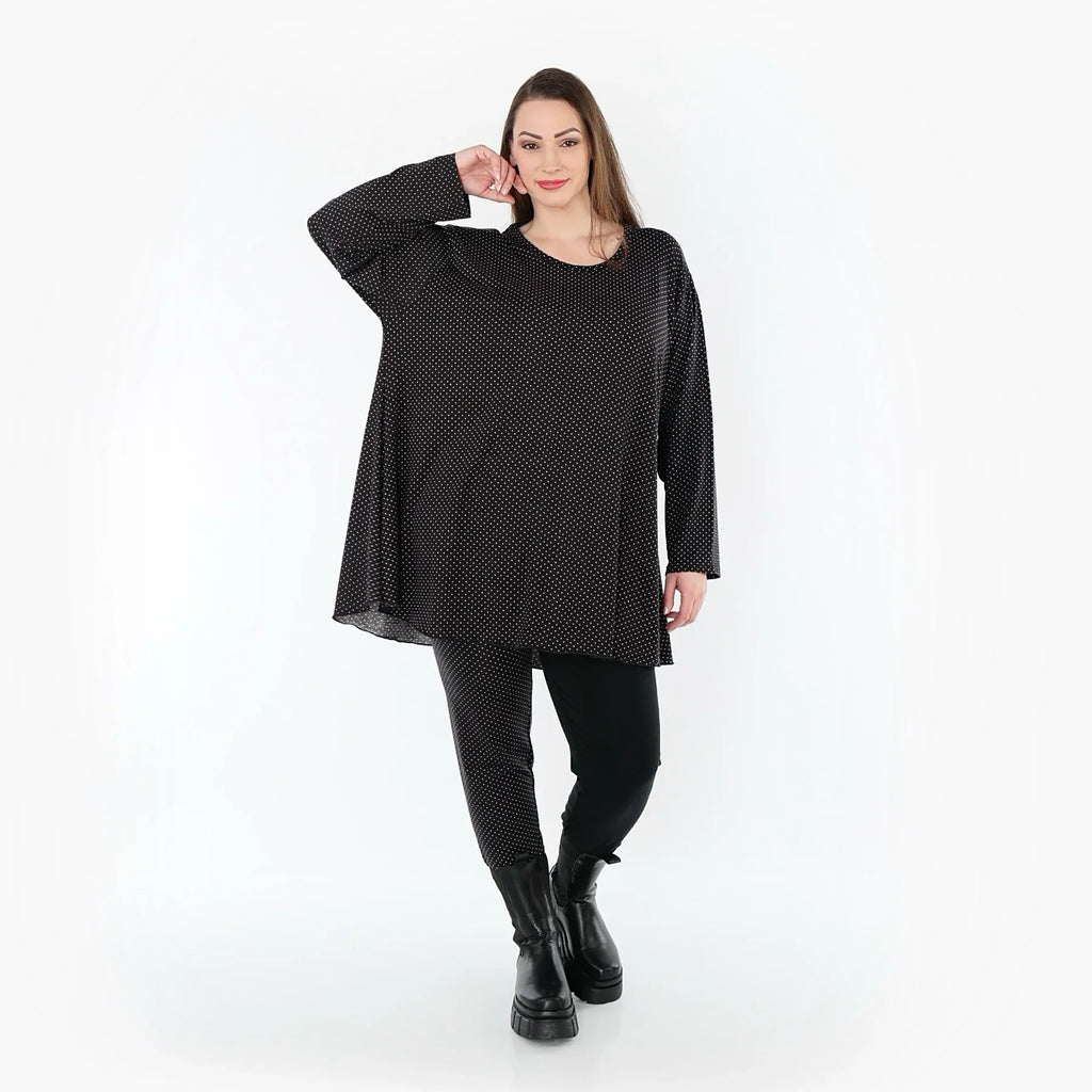 AKH Fashion 1892 Chemise, Noir-Blanc