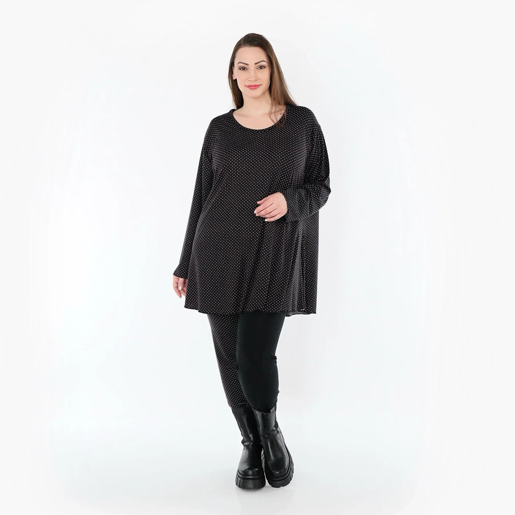 AKH Fashion 1892 Chemise, Noir-Blanc
