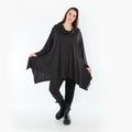 AKH Fashion 3371 Grand T-shirt, Noir-Blanc