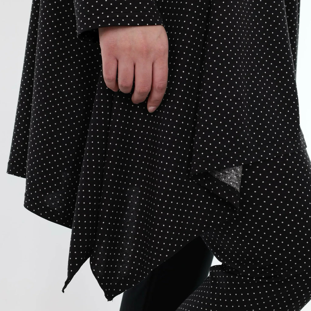 AKH Fashion 3371 Grand T-shirt, Noir-Blanc