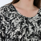 AKH Fashion 1892 Chemise, Noir-Blanc