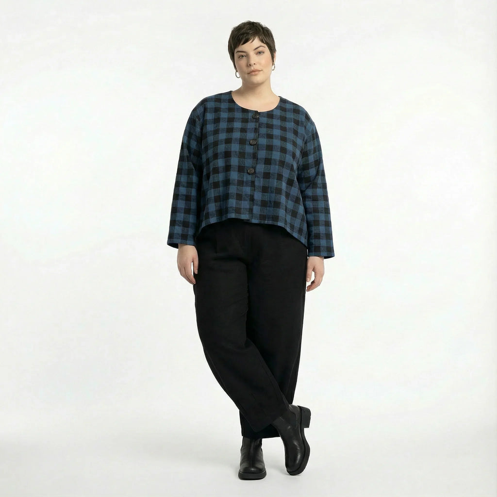 AKH Fashion 130 Jacket, Blue-Black