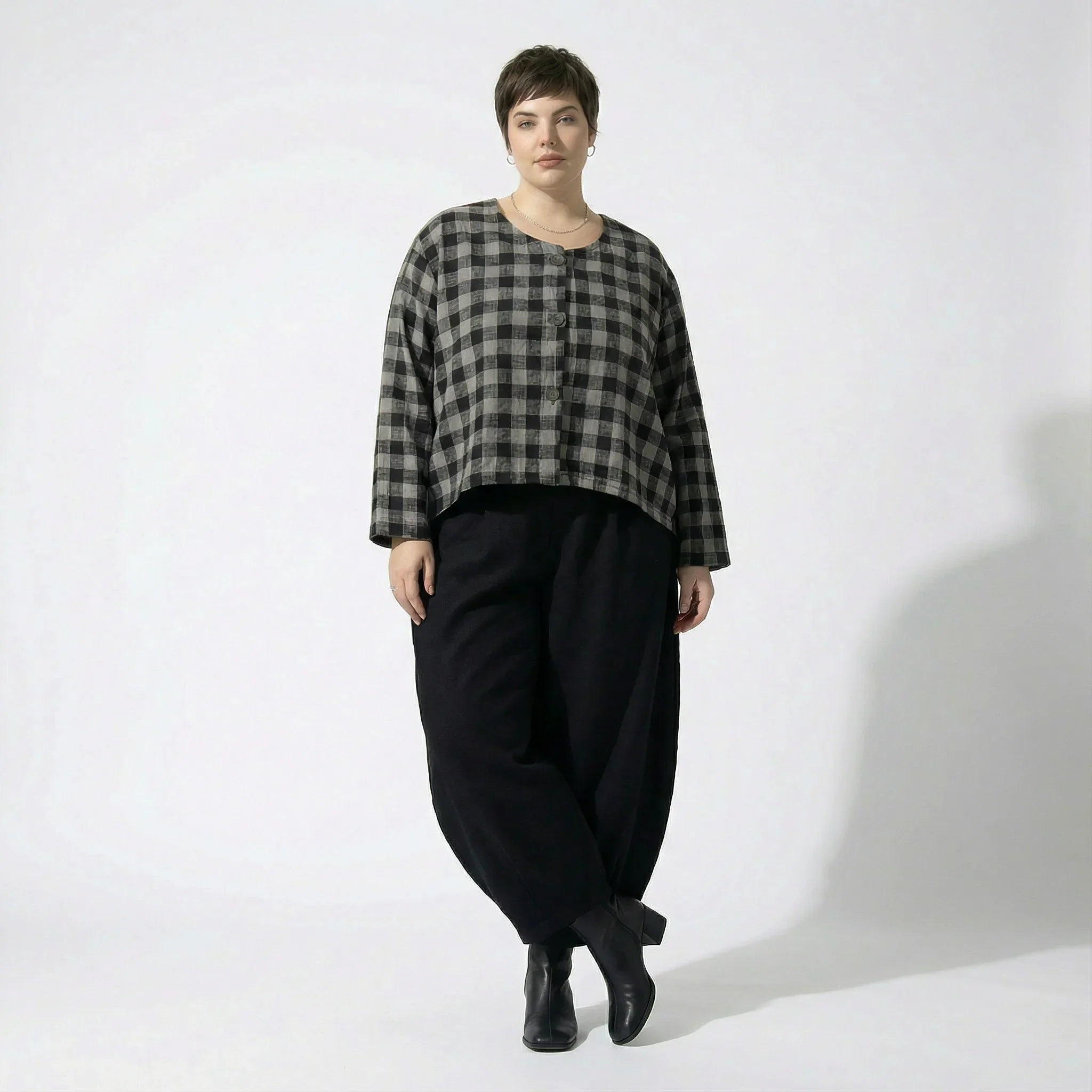 AKH Fashion 130 Jacket, Grey-Black