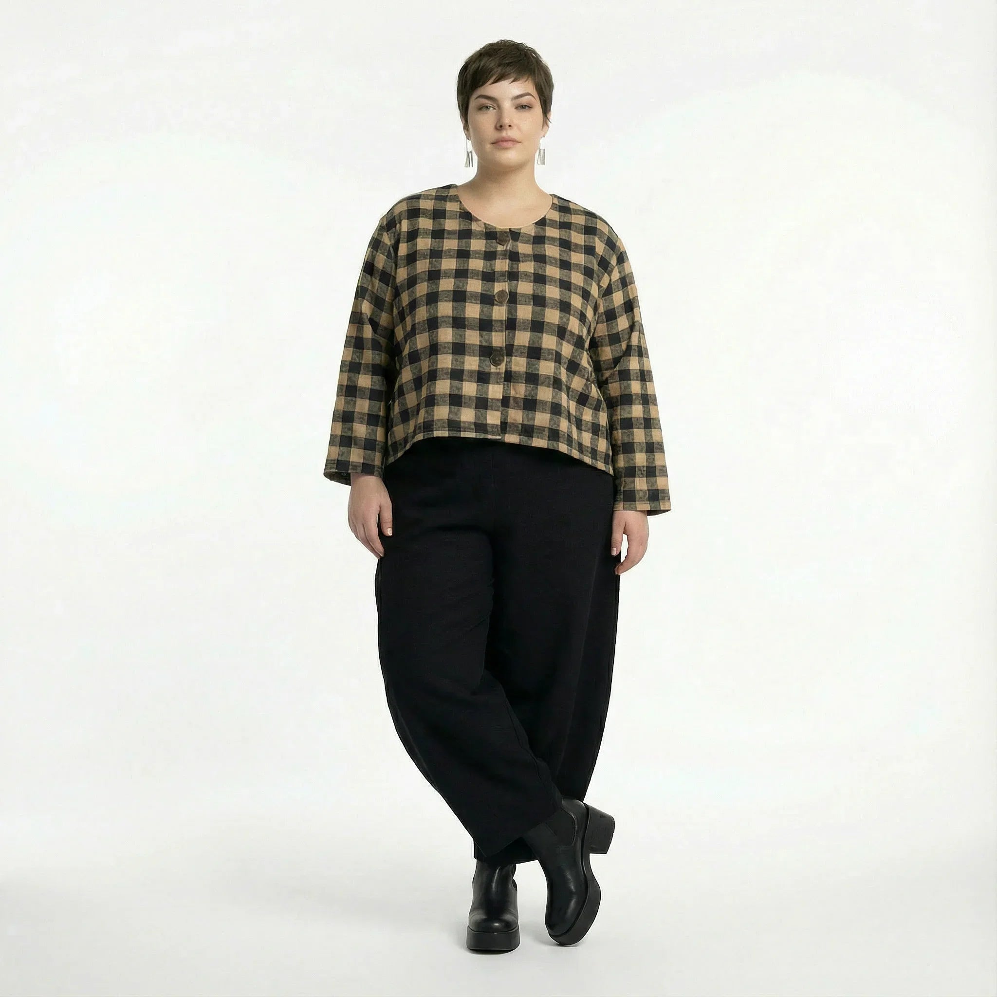 AKH Fashion 130 Jacket, Sand-Black