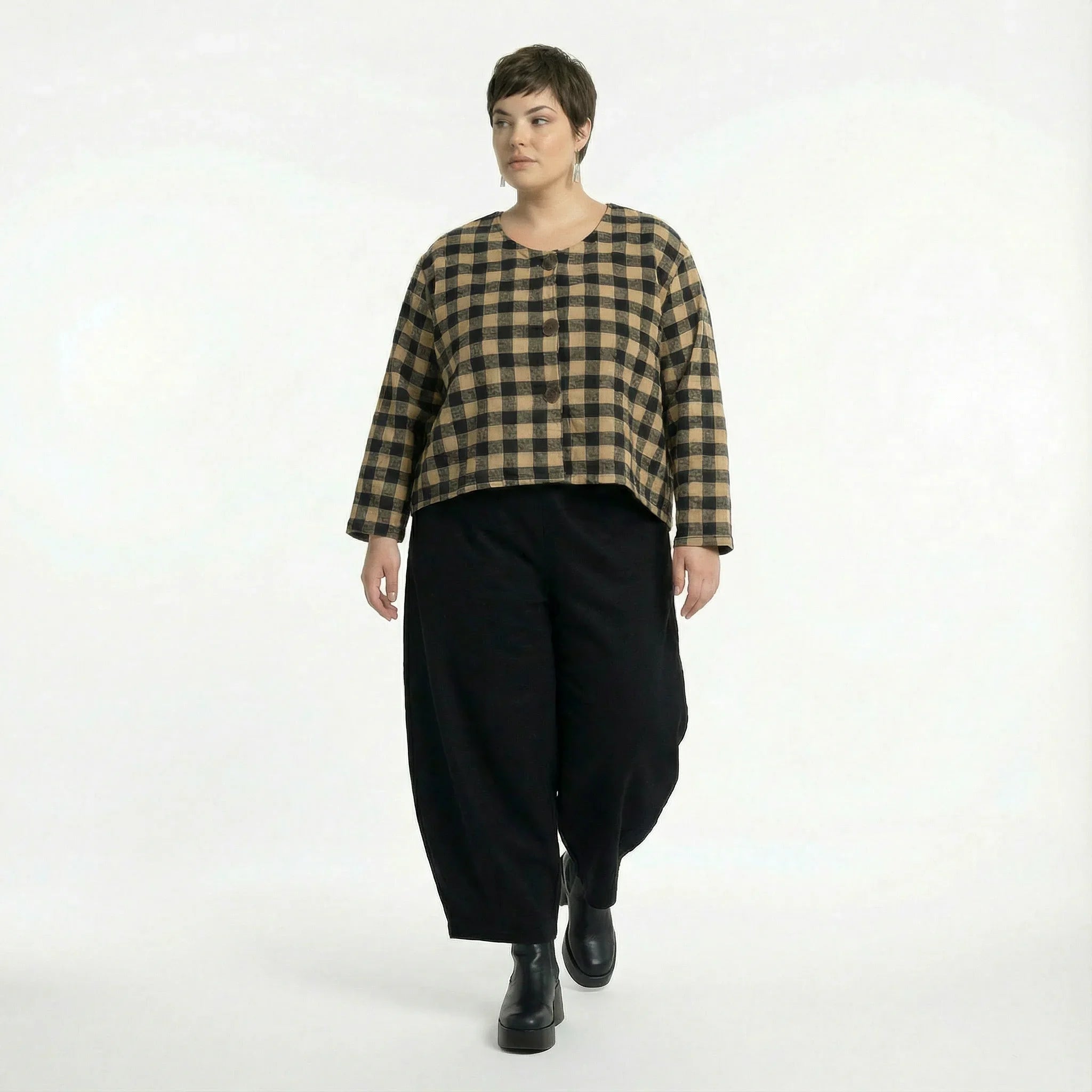 AKH Fashion 130 Jacket, Sand-Black