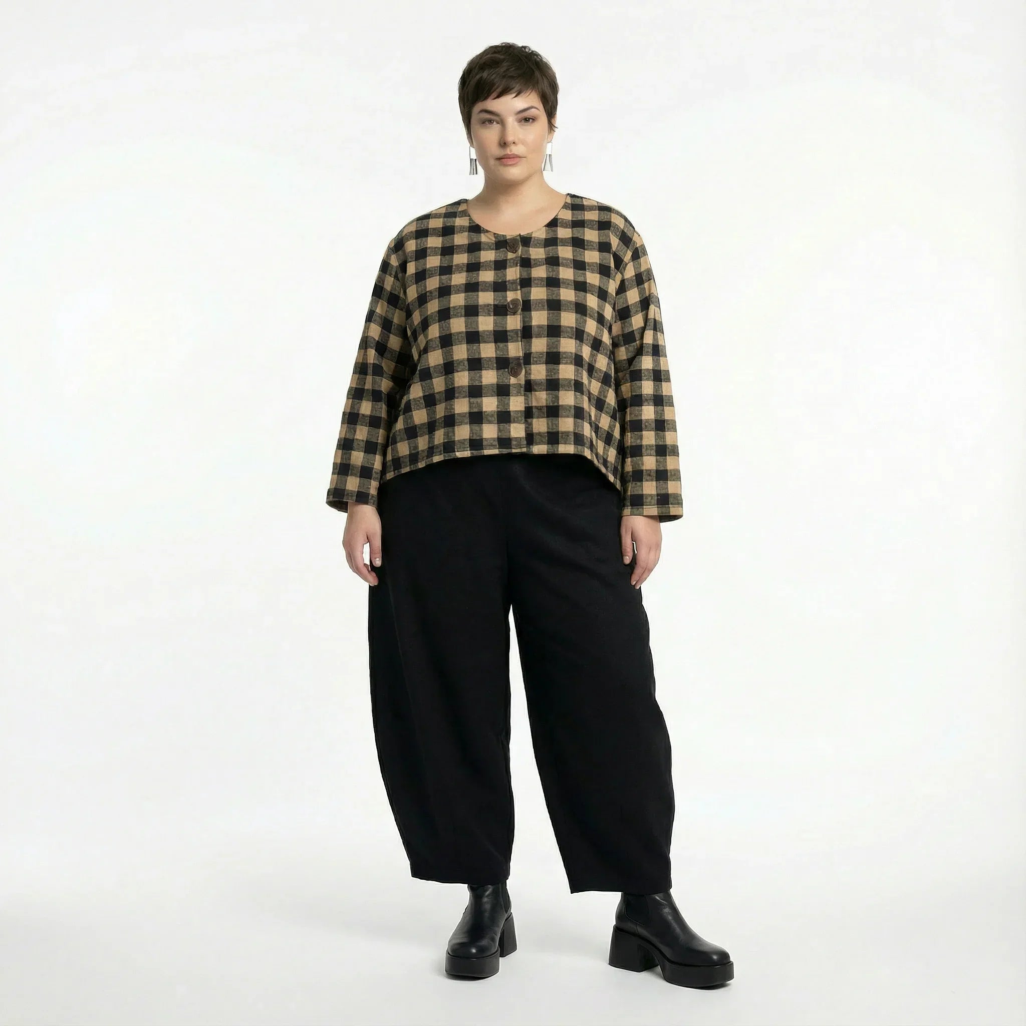 AKH Fashion 130 Jacket, Sand-Black