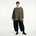 AKH Fashion 593 Grand T-shirt, sable-noir