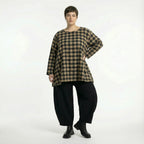 AKH Fashion 593 Grand T-shirt, sable-noir