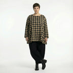 AKH Fashion 593 Grand T-shirt, sable-noir