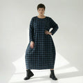 AKH Fashion 1926 Dress, Blue-Black