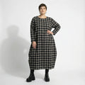 AKH Fashion 1926 Robe, gris-noir
