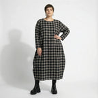 AKH Fashion 1926 Robe, gris-noir