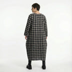 AKH Fashion 1926 Robe, gris-noir
