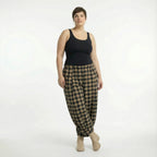 AKH Fashion 8069 pantalon, sable-noir