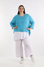 AKH 118 Jacket, Turquoise Blue
