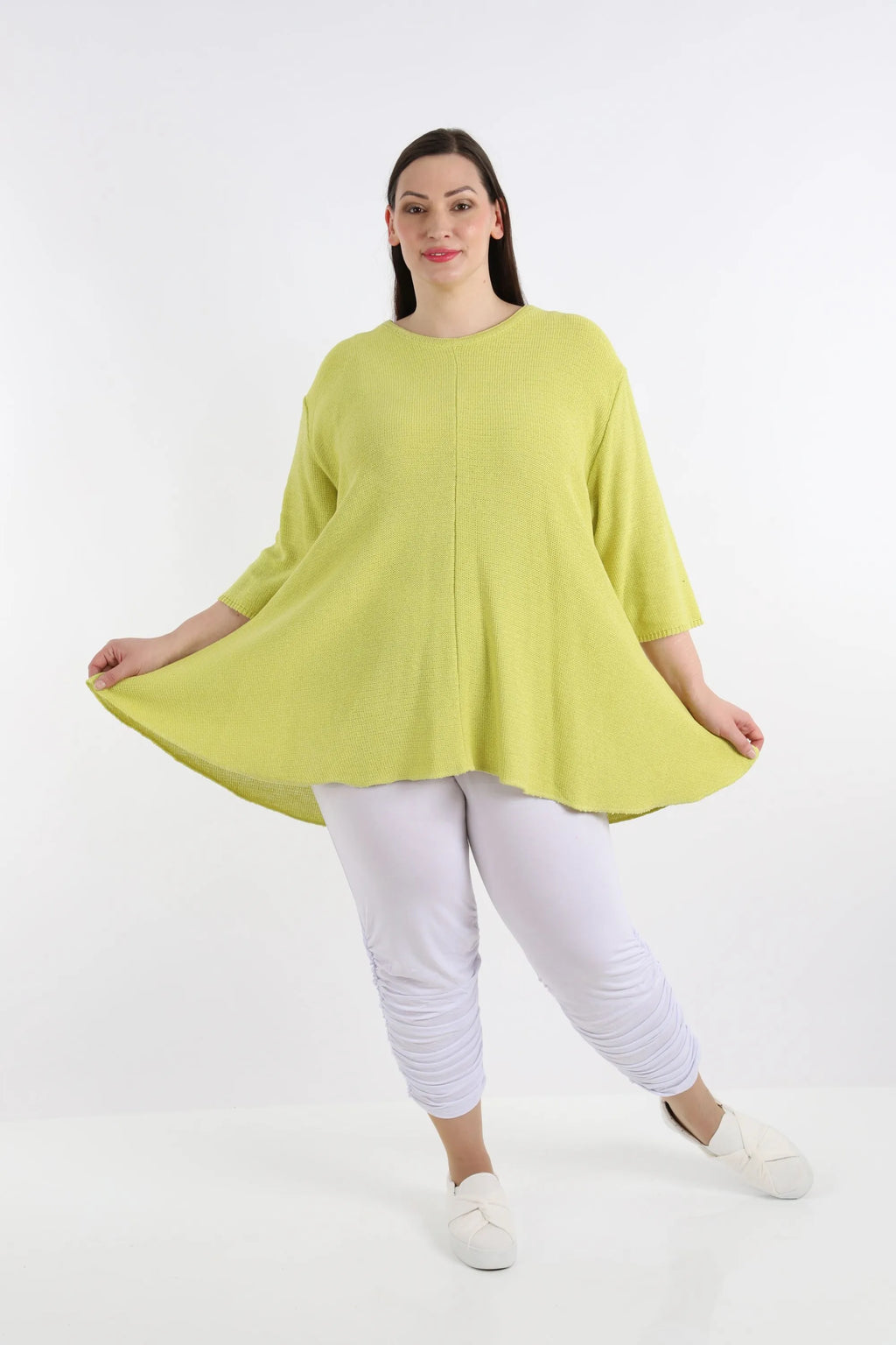AKH Fashion Shirt 1892 Strick, Lime