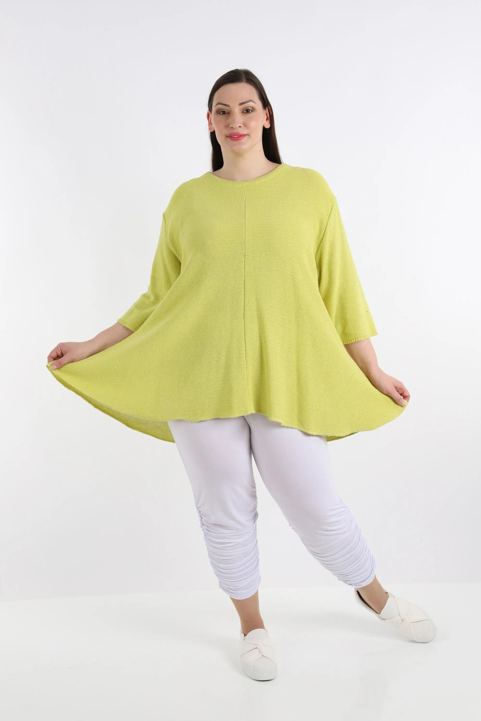 AKH Fashion Shirt 1892 Strick, Lime