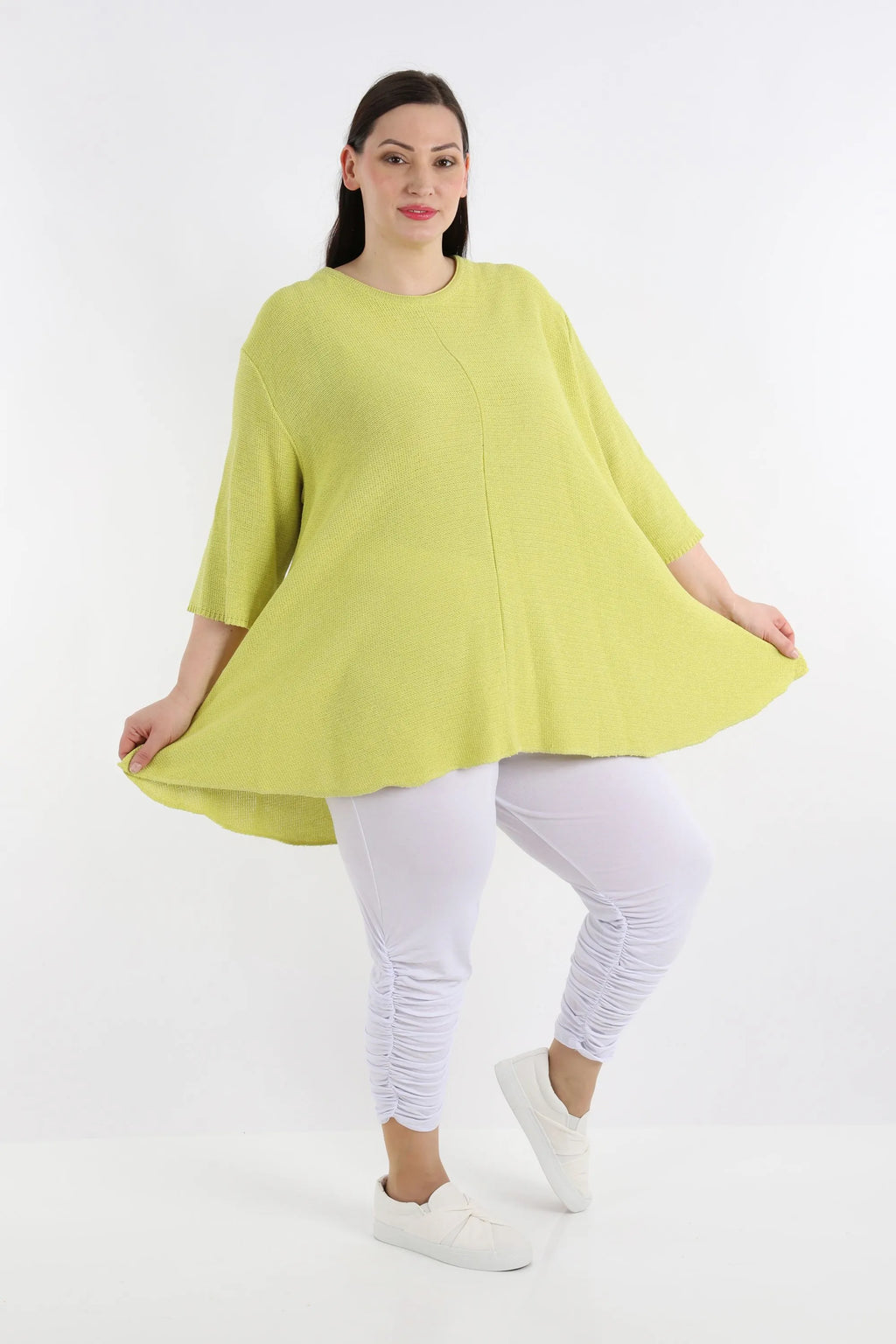 AKH Fashion Shirt 1892 Strick, Lime