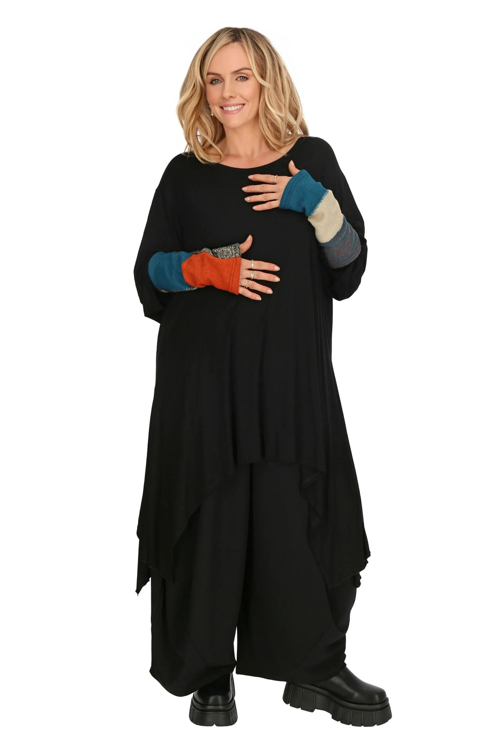 Manchettes AKH 0026, crème pétrole rouille