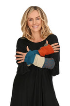 Manchettes AKH 0026, crème pétrole rouille