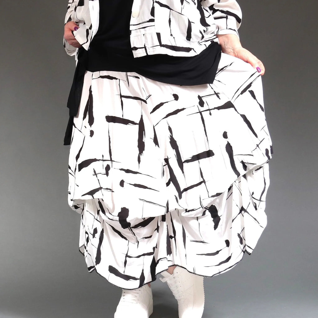 AKH 7559 Rock, White-Black