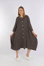 AKH 5554 Jacket, Navy Blue-Cognac