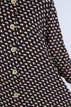 AKH 5554 Jacket, Navy Blue-Cognac