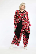 AKH Fashion Jacke 6070 Sarai, Rot/Schwarz
