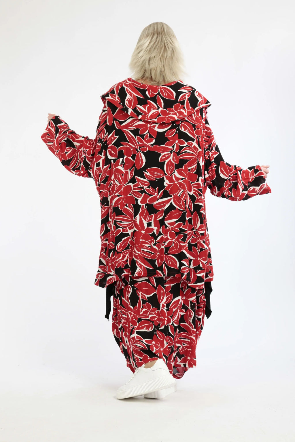 AKH Fashion Jacke 6070 Sarai, Rot/Schwarz