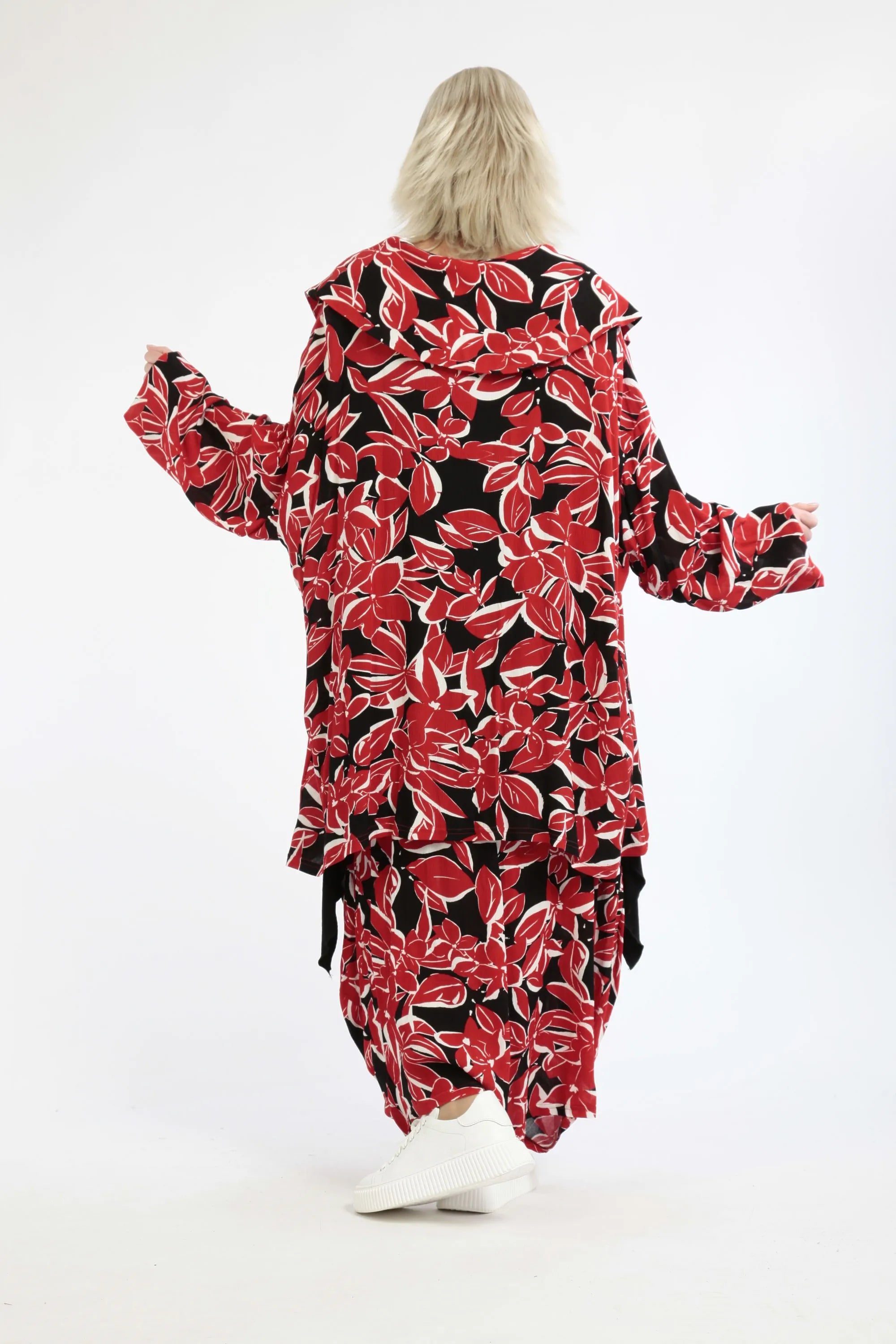 AKH 6070 Jacket, Red-Black