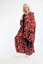 AKH Fashion Jacke 6070 Sarai, Rot/Schwarz
