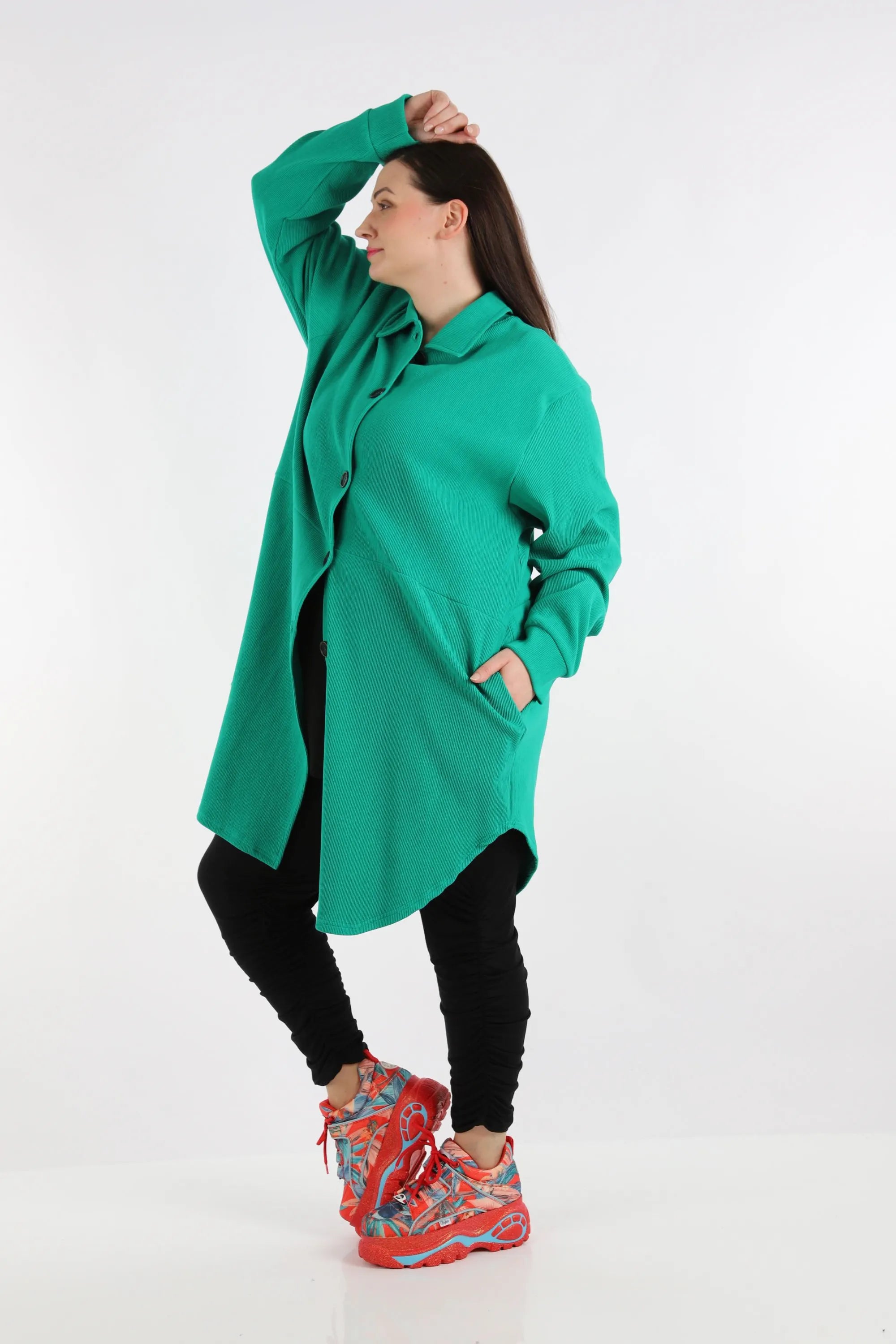 AKH 6881 Blouse, Green