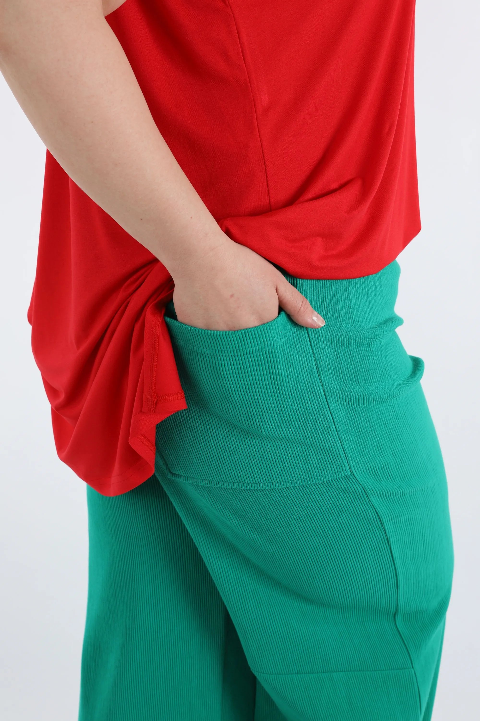 AKH Fashion Hose 6907 Rinna, Grün