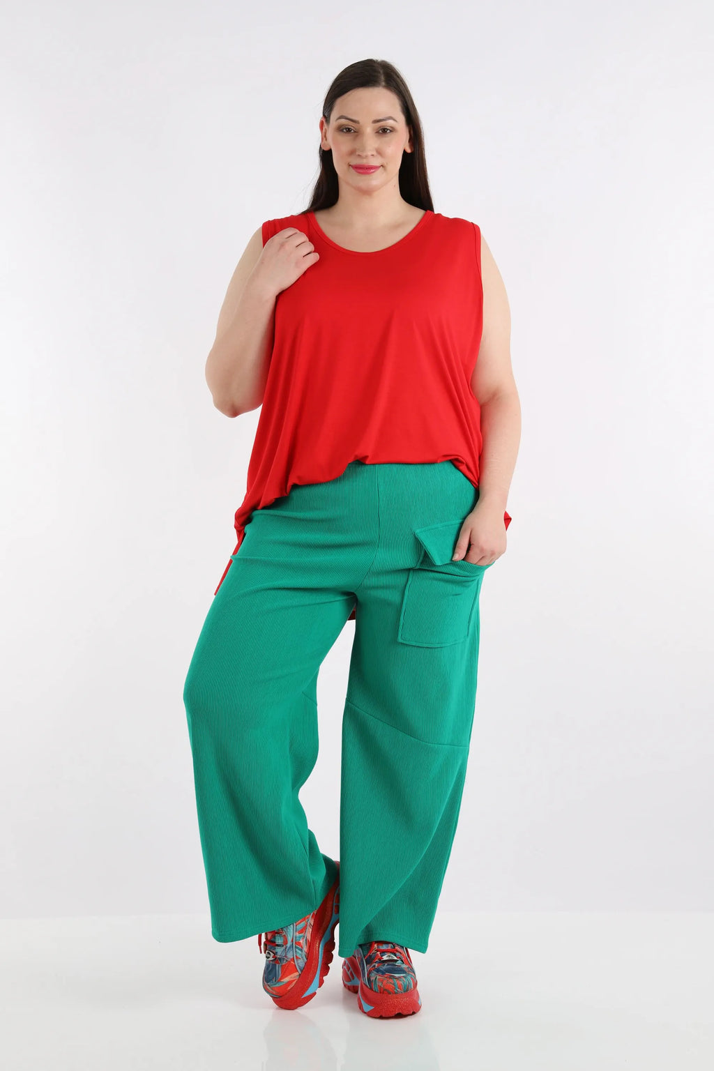 AKH Fashion Hose 6907 Rinna, Grün
