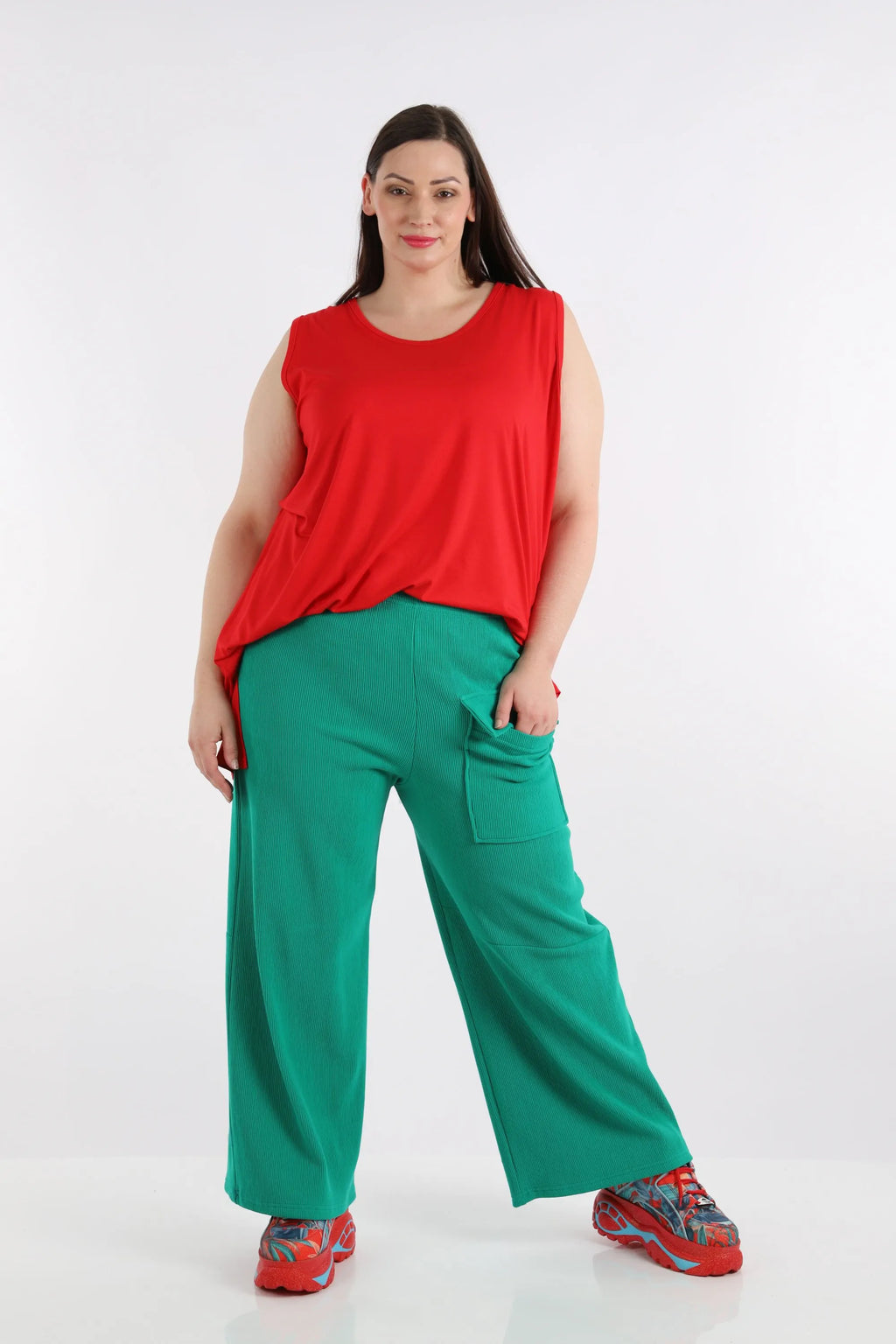 AKH Fashion Hose 6907 Rinna, Grün