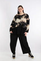 AKH Fashion Jacke 130 Gita, Schwarz/Beige