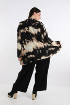 AKH Fashion Jacke 6070 Gita, Schwarz/Beige