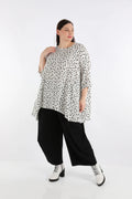 AKH 593 Big Shirt, White-Black