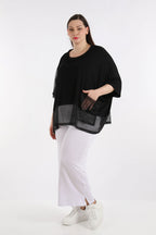 AKH Fashion Shirt 6921 Sofina, Schwarz