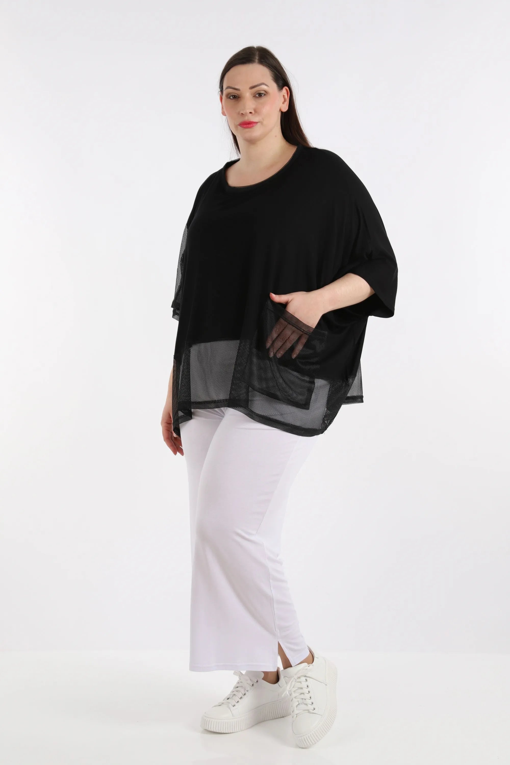 AKH 6921 Big Shirt, Black