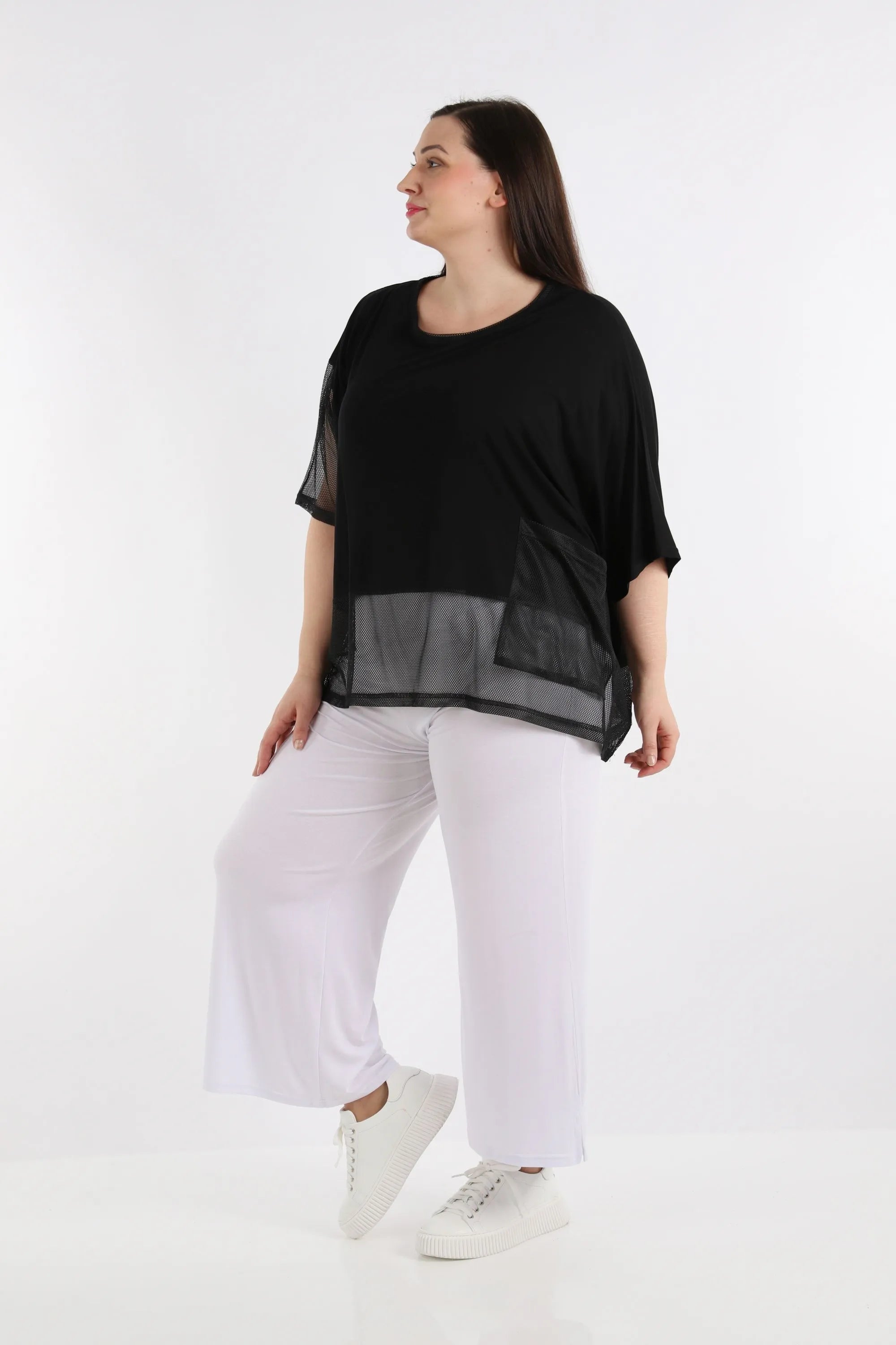 AKH 6921 Big Shirt, Black