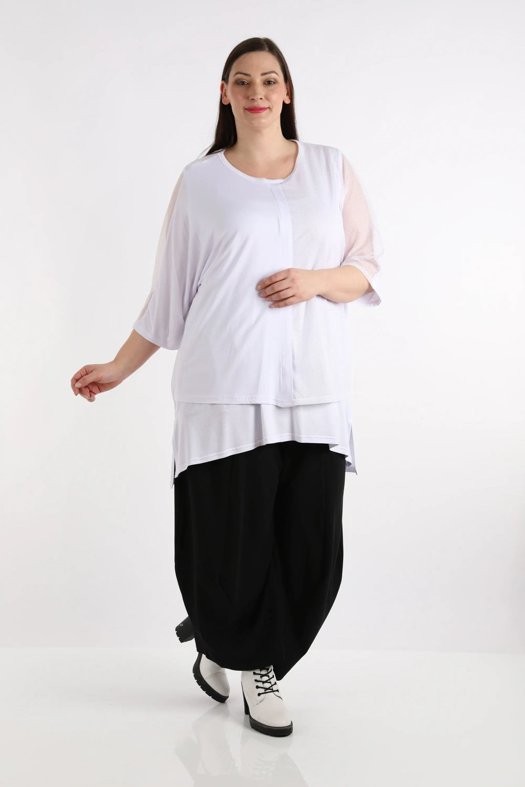 AKH 6922 Big Shirt, White