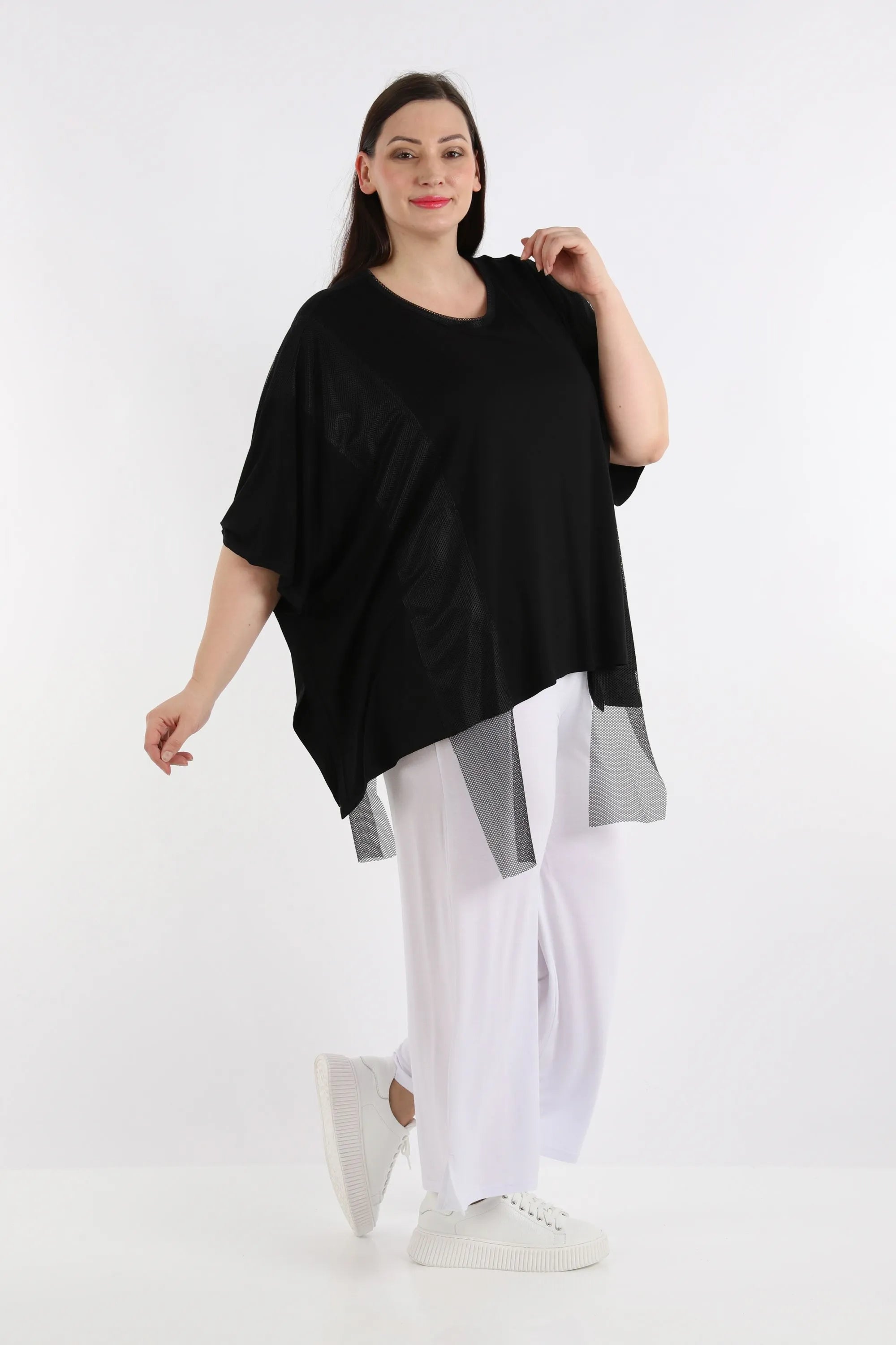 AKH 6924 Big Shirt, Black