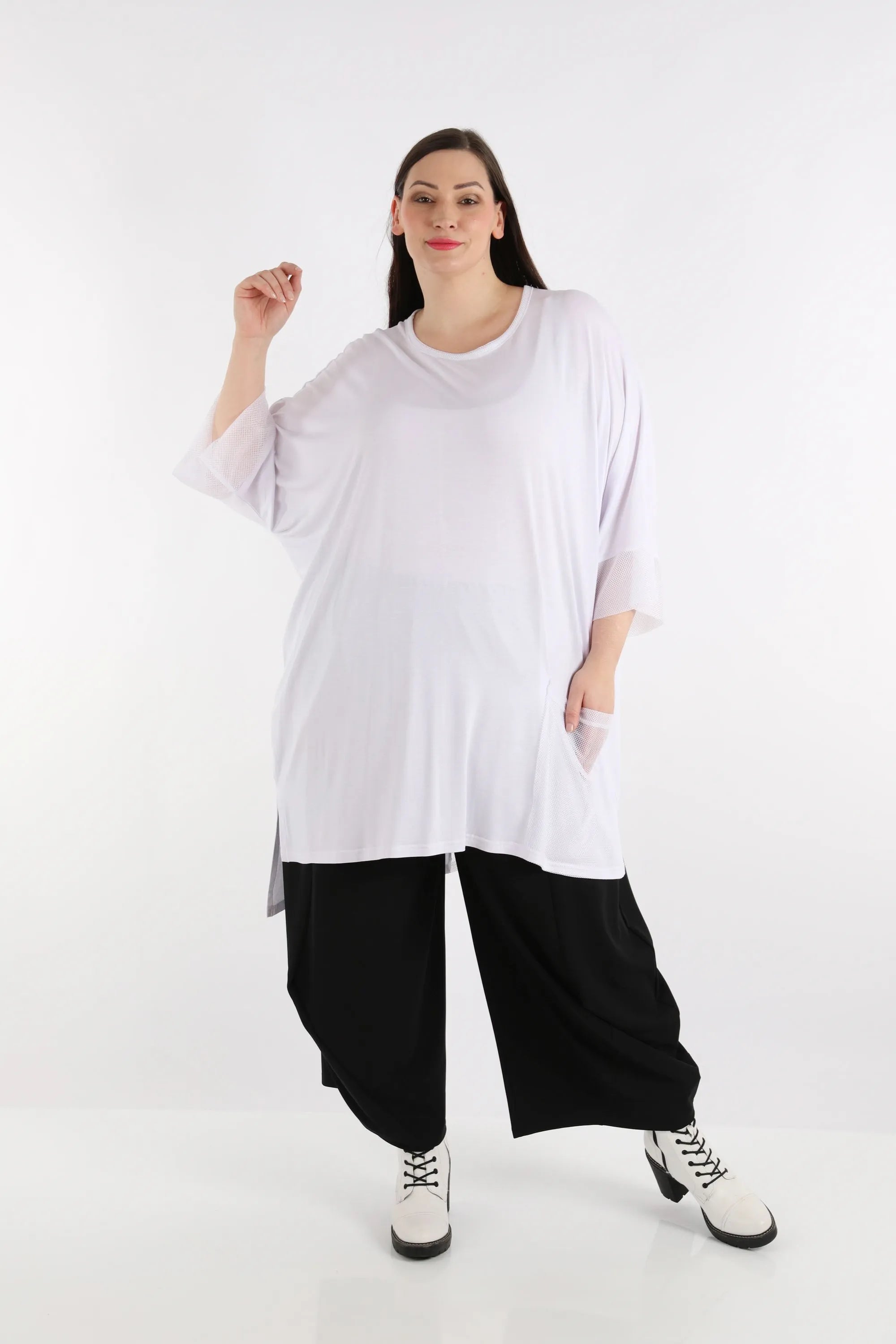 AKH 6925 Big Shirt, White