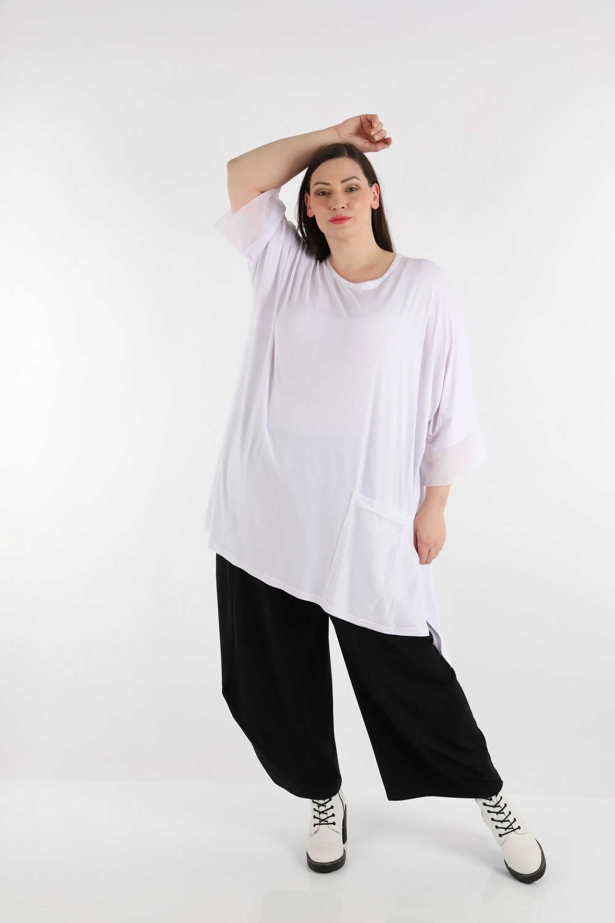 AKH 6925 Big Shirt, White