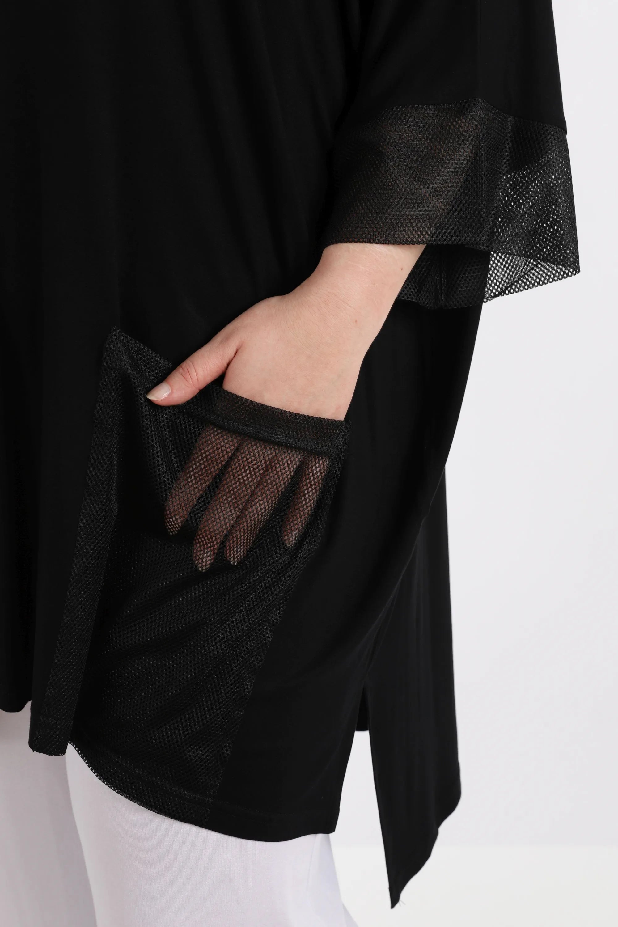 AKH 6925 Big Shirt, Black