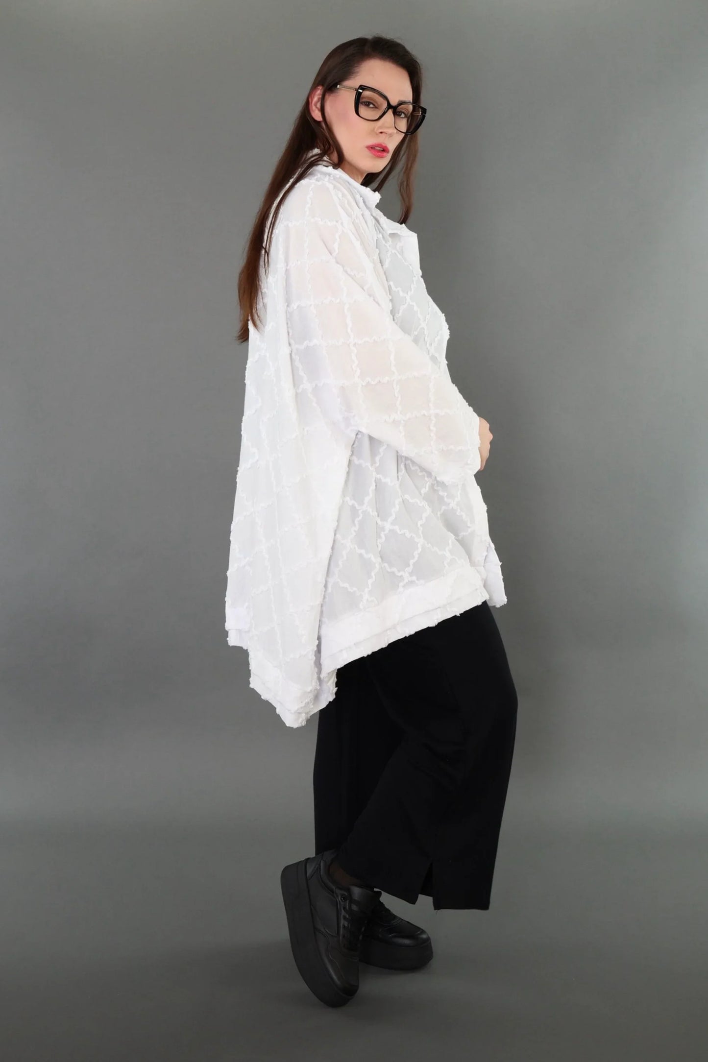 AKH Premium 7110 Bluse, Weiß