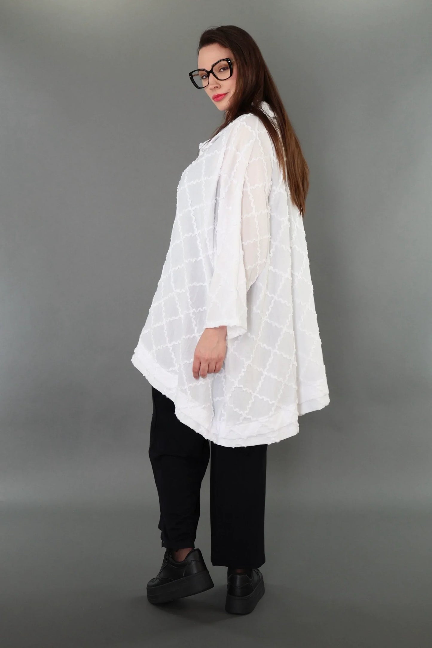 AKH Premium 7110 Bluse, Weiß